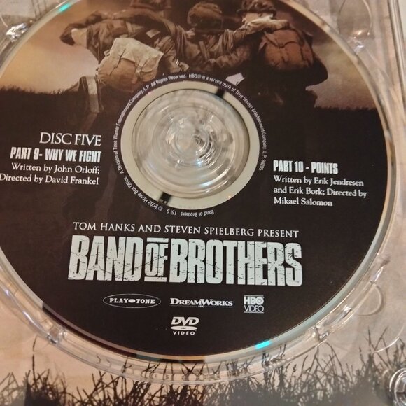 Band Of Brothers DVD Tin Set Tom Hanks Steven Spielberg - Picture 8 of 12